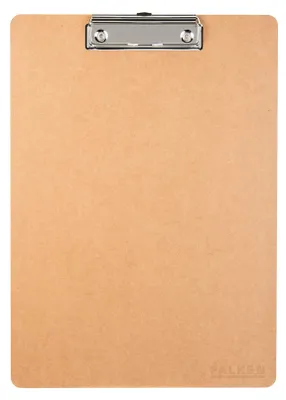 Obrázok produktu pre Originálna balenie 10 ks vegánskych podložiek Falken Pure Nature. Vyrobené v Nemecku. DIN A4 hnedá farba Ideálne pre inventarizáciu a skladové hospodárstvo