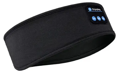 Obrázek produktu pro Bluetooth sportovní čelenka, bezdrátová sluchátka na spaní, cvičební hudba, černá