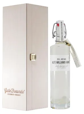Produktbild von Birkenhof Alte Williams Obstbrand mit Geschenk-Holzkiste