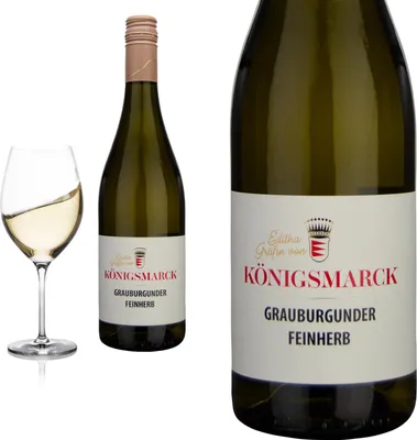 Produktbild von 2025 Grauburgunder Pfalz feinherb von Editha Gräfin von Königsmarck - Weißwein