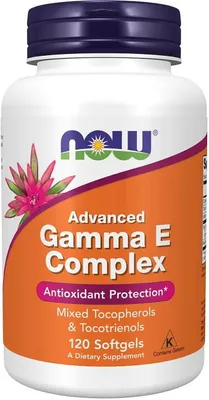 Produktbild von Now Foods Advanced Gamma E Complex - 120 Softgels