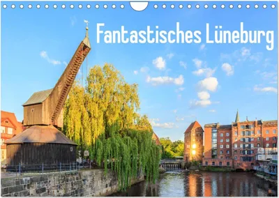 Obrázok produktu pre Fantastický Lüneburg (nástenný kalendár 2026 DIN A4 na šírku), mesačný kalendár CALVENDO