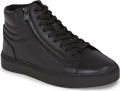 Image de Calvin Klein Bottines pour homme HM0HM01269 0GJ Couleur : Noir Taille : 44