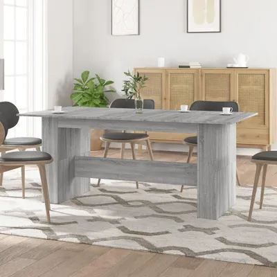 Obrázek produktu pro Jídelní stůl 180 x 90 x 76 cm kompozitní dřevo Šedá sonoma