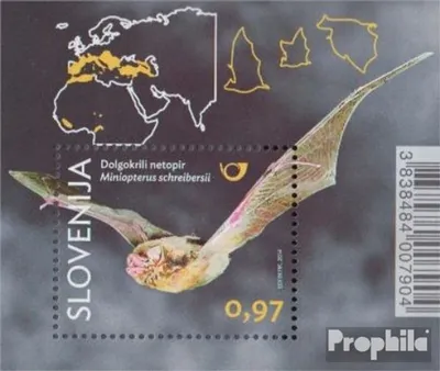 Produktbild von Briefmarken Slowenien 2014 Mi Block77 (kompl.Ausg.) postfrisch Fledermäuse