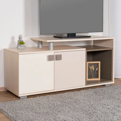 Produktbild von TV-Kommode Farbe: Creme 58x121x41 cm