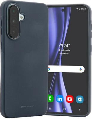 Immagine prodotto di Custodia morbida Mercury per Samsung Galaxy A36 Granatowy