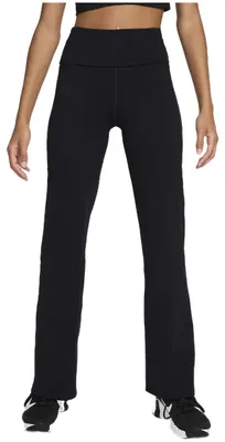 Produktbild von Nike W Nk Df One Hr Fldovr Pant Black/White Black/White S