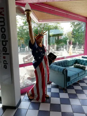 Zdjęcie produktu dla Freiheits Statue XXL 240cm Freiheitsstatue Figur USA Liberty Skulpturen 6807