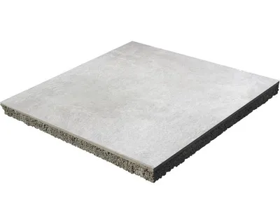 Produktbild von Beton Terrassenplatte 2in1 Kombiplatte iStone Duocera quarz 60 cm x 60 cm x 4 cm
