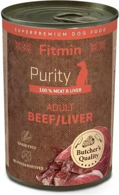Zdjęcie produktu dla FITMIN 8595237018840, Dorosły, Wołowina, Wątróbka, 400 g