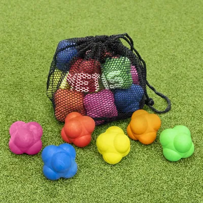 Productafbeelding van Reflexbal reactiebal - Snelheidstraining - Hand-oogcoördinatie - 6 stuks - 2 maten