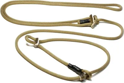 Produktbild von Hunting Profi lautlos Umhängeleine 8mm mit Zugbegrenzung 280cm beige