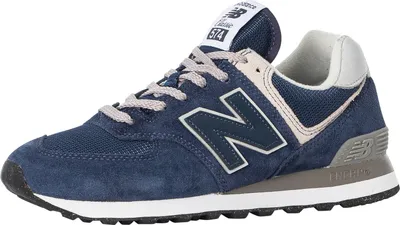 Produktbild von New Balance 574 Wildleder Trainer, Blau 37.5 EU