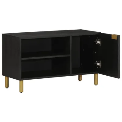 Immagine prodotto di Mobile Porta TV Nero 80x33x46 cm in Legno Multistrato