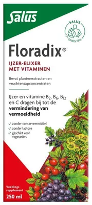 Productafbeelding van Salus Floradix ijzer elixer (250 ml)