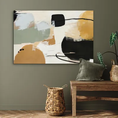 Produktbild von MuchoWow Wanddekoration Metall Metallbild Wandkunst 120x80 cm Farbe - Abstrakt - Farben MuchoWow Aluminium Gemälde - Alu Bild