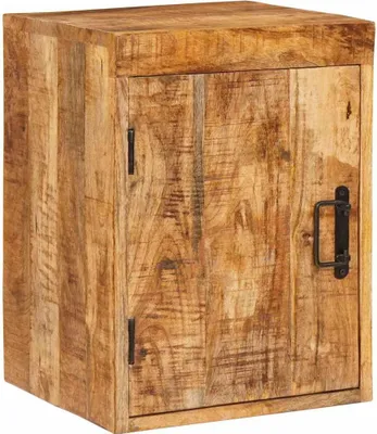 Produktbild von vidaXL Nachttisch 2 pcs Braun 35 x 33 x 48 cm Massivholz Mango