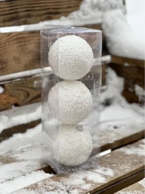 Zdjęcie produktu dla bombka 3szt. ORNAMENT 10cm | WAD9088