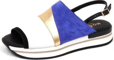 Produktbild von F2538 Damen Sandale HOGAN H257 Keilschuhe Sandale Schuh Frau