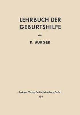 Obrázek produktu pro Lehrbuch der Geburtshilfe