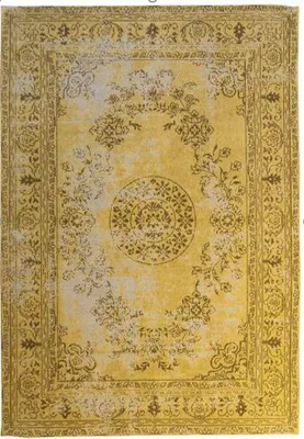Produktbild von Teppich Nostalgia 385 Gold 160x230 cm – Pflegeleicht & Modern