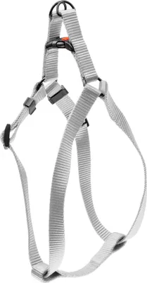Image de Harnais Karlie Art Sportiv Plus 1-2-3 Step and Go Mix and Match, couleur : gris clair, taille : 35-60 cm x 20 mm