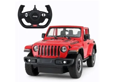 Immagine prodotto di Auto R/C Jeep Wrangler Rubicon 1:14 Rastar Red