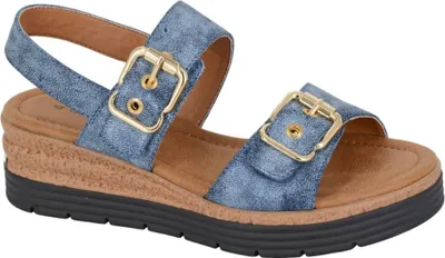 Produktbild von Cipriata - Damen Sandalen "Milia" DF2519 (42 EU) (Blau)