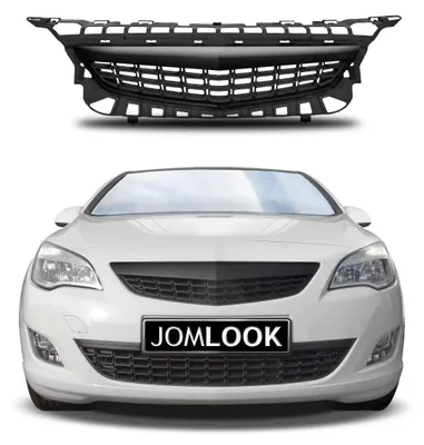 Kühlergrill Sportgrill Gitter Front Grill Schwarz für Opel Astra J 5-Türer 09-12 – Produktansicht
