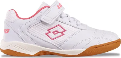Produktbild von Lotto Schuhe WHIZZER K Kinder Low Top Sneaker 2600120K Weiss/Pink, Schuhgröße:32 EU