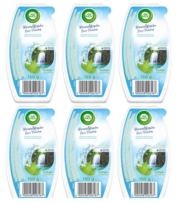 Zdjęcie produktu dla Air Wick żel zapachowy sky fresh delikatna kompozycja zapachowa 150g 6-pak