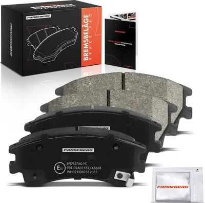 Produktbild von Frankberg 4x Bremsbeläge Vorderachse für Mazda 6 Hatchback Station Wagon Stufenheck 2002-2008