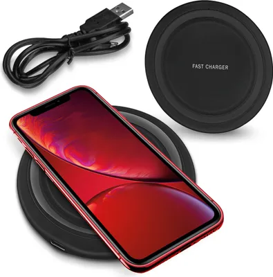 Produktbild von QI Ladestation Wireless  Charger für Apple iPhone SE 2022 2020 15W Ladegerät
