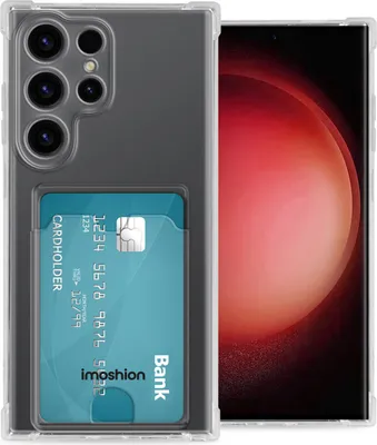 Produktbild von imoshion Soft Case Back Cover mit Kartenfach Samsung Galaxy S24 Ultra - Transparent