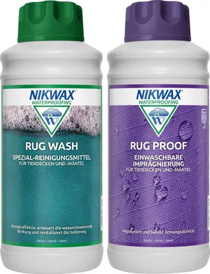 Produktbild von Nikwax Rug Wash & Rug Proof Set Waschmittel Imprägnierung Pferdedecken je 1L
