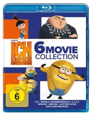 Obrázek produktu pro Ich einfach unverbesserlich & Minions - 6-Movie Collection