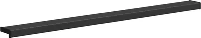 Obrázok produktu pre vidaXL Parapet čierny s drevenou štruktúrou 160 x 15 x 4,5 cm PVC
