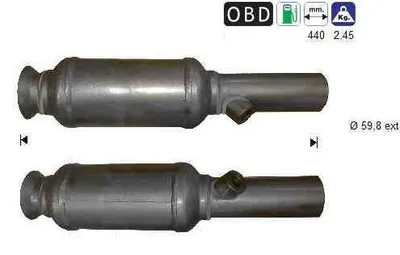 Produktbild von VEGAZ Katalysator Kat für RENAULT Clio III Schrägheck (BR0/1, CR0/1) Euro 4 RK-905