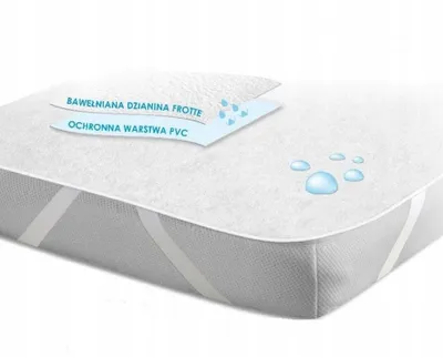 Produktbild von Wasserdichter Matratzenschoner 220x200 cm – Frottee, atmungsaktiv, mit Gummizug