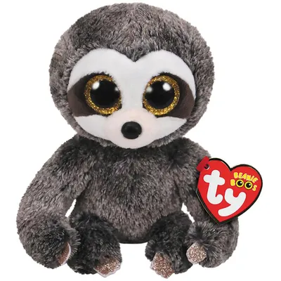 Produktbild von TY 36215 Dangler, Faultier 15cm Beanie Boo's, Braun
