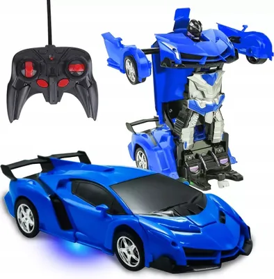 Zdjęcie produktu dla Auto Robot 2W1 Samochód Zdalnie Sterowany Pilot