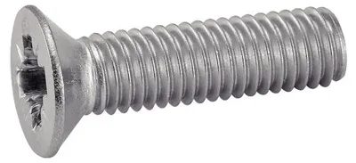 Image de Vis à métaux tête fraisée pozidrive A4 DIN 965 6X40 boîte de 200 - ACTON - 642146X40
