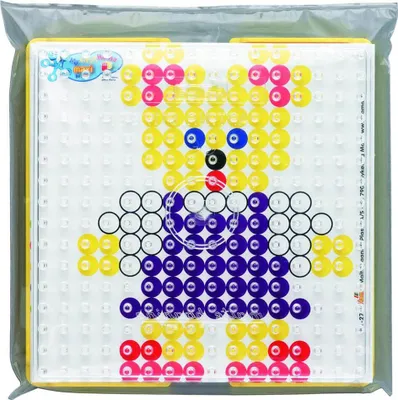 Productafbeelding van Hama Beads 8282, Creatieve set voor kinderen, vanaf 3 jaar, PVC, Meerdere kleuren, 12 stuks