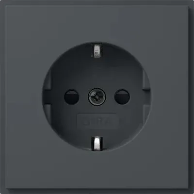 Produktbild von Gira SCHUKO-Steckd. SP (IP20) Gira TX_44 Anthrazit 445367