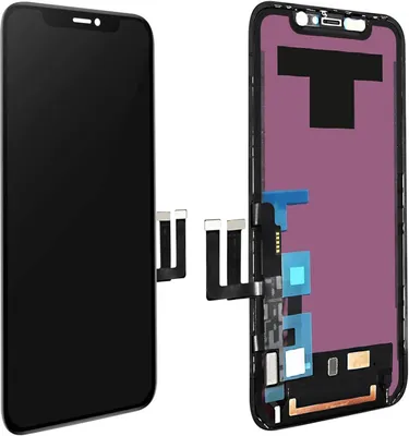 Obrázok produktu pre Náhradný displej Kompatibilný s Apple iPhone 11, predmontovaný displej - Čierny