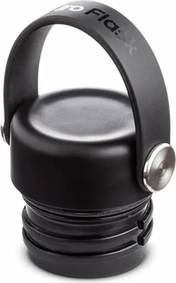 Image de Hydro Flask Gourde 18 OZ STANDARD MOUTH FLEX CAP, Taille:ONESIZE, Coloris:black