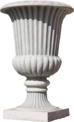 Produktbild von Wunderschöne Große XXL Amphore aus Steinguss perfekt für den Garten den Vorgarten oder die Einfahrt ist Witterungsbeständig und Neu 120 cm H, PO-1105