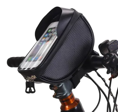 Immagine prodotto di Borsa da sella impermeabile per bicicletta con compartimento riflettente