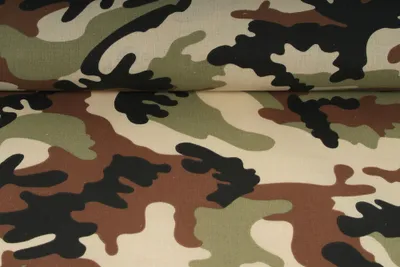 Obrázek produktu pro Plátno bavlněné, maskáč - přírodní , metráž, látky / 50cm